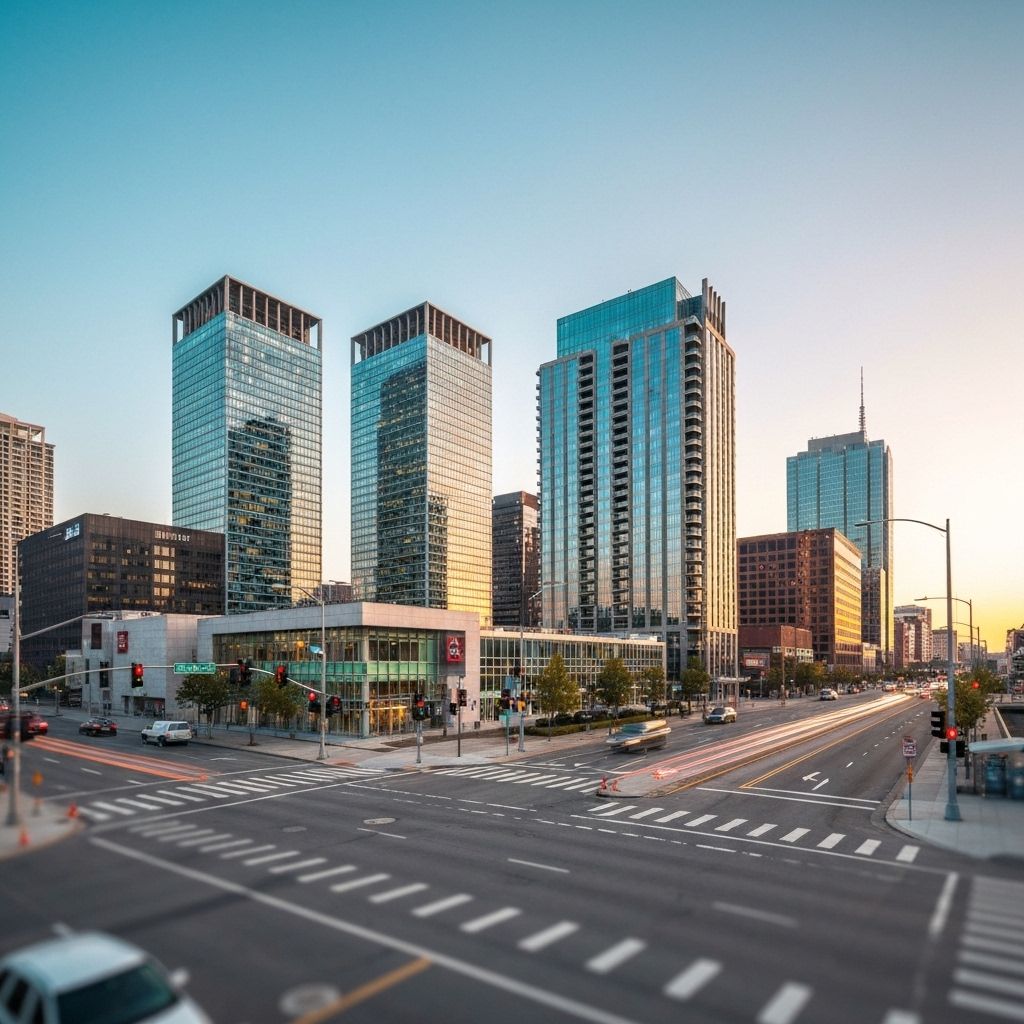 Metropolis at Dusk: An Ultra-Wide Vision of Urban Sprawl and Human Ambition